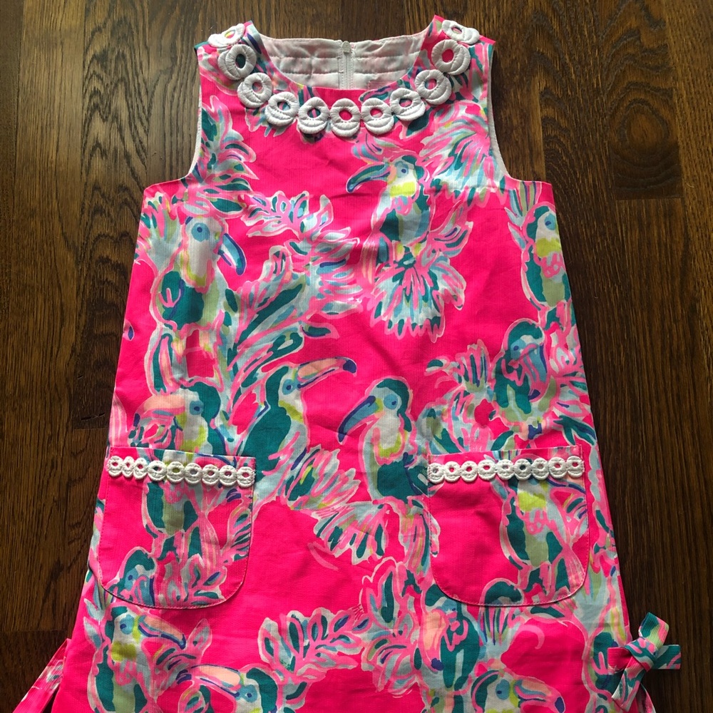 Beautiful Hot Pink Lilly Pulitzer Shift Dress